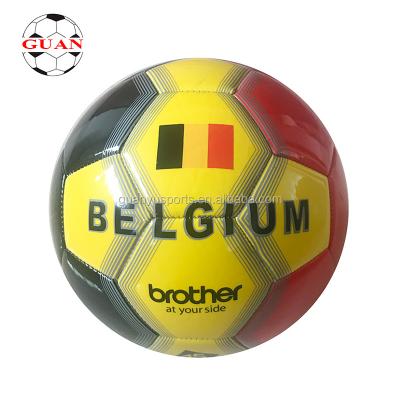 China Professional PVC Manufacture Belgium PVC Soccer Ball Footballs for sale