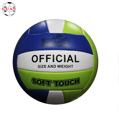 China Primotional factory wholesale size 5 classic beach color promotional volleyball for sale