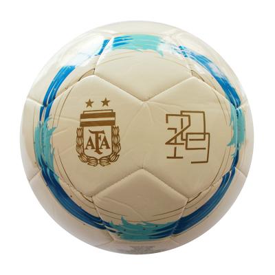 China 2.7mm pvc foam china machine sewed soccer ball football futbol TPU football size 5 for sale