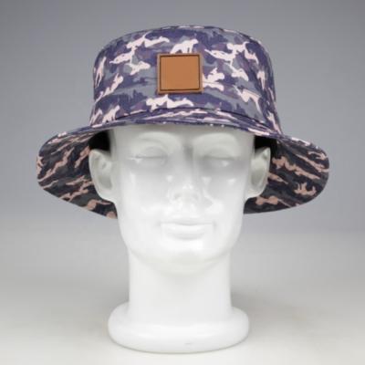 China JOINT Custom Wide Brim Fold Bucket Hat Men's Bucket Hat With String And Visor Hats for sale