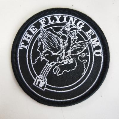 China custom patches 3D patches custom laser cut woven patch for sale