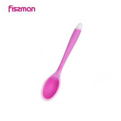 China Sustainable Kitchen Utensil Fissman Solid Silicone Spoon for sale