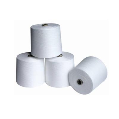 China China Supplier Wholesale 100% Contract Sustainable Organic Raw Egyptian 21S 32S 40S White Cotton Yarn 40/1 for sale