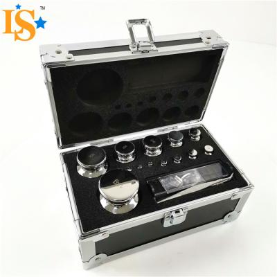 China Weight Stainless Steel F2 Weight Set Set For Physics Calibration Test Weights for sale