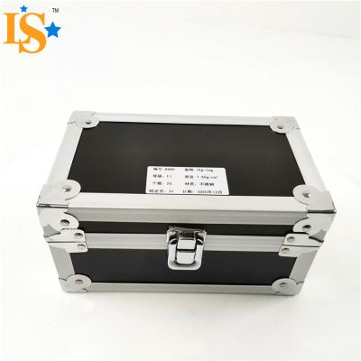 China Stainless Steel Class M1 Calibration Kit Calibrate Weights Stainless Steel Weight Testing Equipment for sale