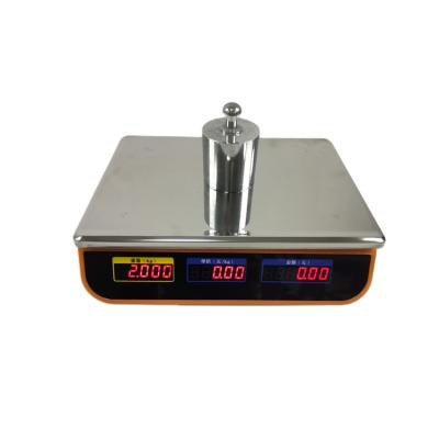 China New ABC ACS-C31 30kg 10g Plastic Green LED Orange Digital Chicken Balanza Scale for sale