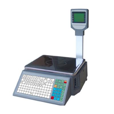 China Digital Balance Barcode Scale With Printer Barcode Electronic Scale LS-16 for sale