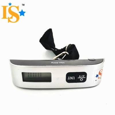 China LS-004 50kg Electric Portable Travel Luggage Weight Scale 129.5*30*28 mm for sale