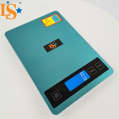 China Large Size Electronic Kitchen Scale Display LCD Kitchen Scales LS-K7H for sale