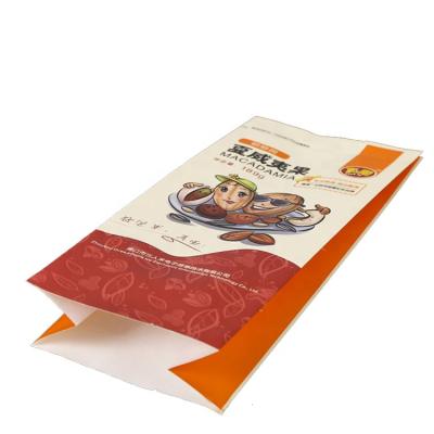 China Safety Heat Seal Packaging Moisture Proof Paper Food Laminated Side Gusset Plastic Bag for sale