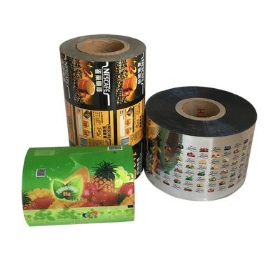 China Barrier Food Grade Biodegradable Food Wrapping Roll Film / Plastic Roll Laminating Automated Wrapping Film For Food for sale