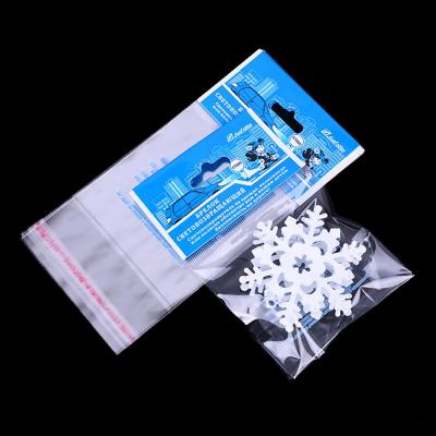 China Sleeve / Film Recycled Custom Printed Clear Self Adhesive OPP BOPP Cellophane Bags For Packaging for sale