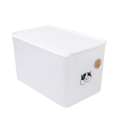 China Modern Hot Sales Clothes Matching Storage Box PP Plastic Clear Acrylic Storage Box With Lid For Storage for sale