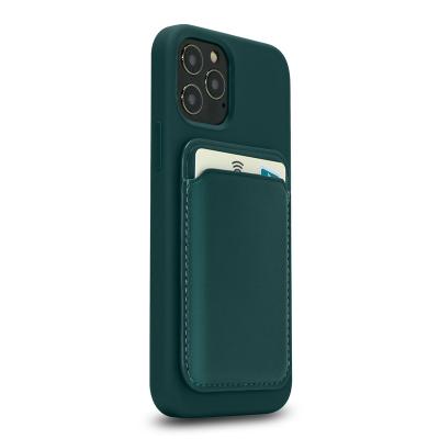 China Shockproof TPU and leather material plus color choices easy to attached port holder for iphone 12 protect case for sale