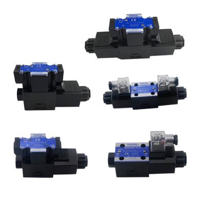 China Plastic injection molding/bening machine/Yuken solenoid valve Dsg-01-3c60 hydraulic directional control valve cutting machine/press Dsg023c6220v for sale