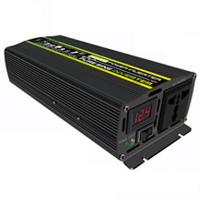 China Solar Converters Car Air System Hybrid Off Grid Power Inverter With Charge Controller 20X10X7.8CM for sale