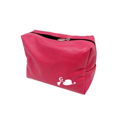 China Eco - Friendly Eco - Friendly PVC Artificial Leather And Recyclable Ladies Make Up Bag for sale