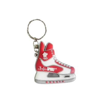 China PVC 3D Key Chain 3d Rubber Soft Shoe for sale