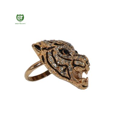 China Cute Gold Plating Zinc Alloy Rings For Girls Finger for sale