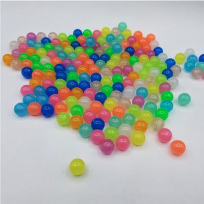 China Luminous color luminous peach beads for sale