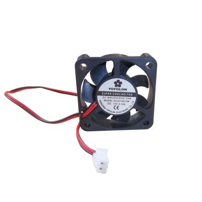 China Printer Yofolon 40x40x10mm DC 5V/12V/24V toyon fan low noise adda dc fan 40mm for sale