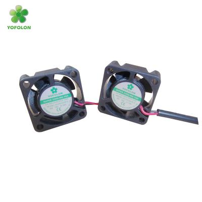 China CPU Cooling Yofolon 5V CPU Fan 12V DC Fan High Flow Electric Mini DC Fan 25x25x10mm for sale