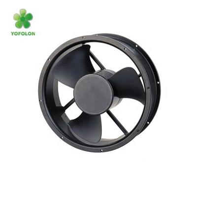 China Building Material Stores Yofolon Factory 254x254x89mm AC 220V Fan 380V 25489 AC Motor Axial Fan for sale