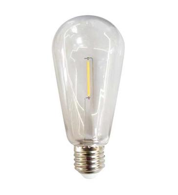 China Home Vintage bulbs st64 Light Strings Ambient LED Waterproof Outdoor Christmas led filament Lighting bulb for sale