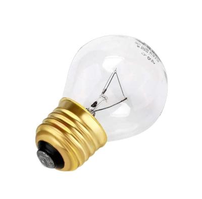 China Home 300 Degree High Temperature Tesistance G45 Oven Bulb E27 120V 40W Incandescent light bulb for sale