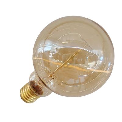 China Carbon filament bulb decoration light E26 25W 40W 60W G125 vintage lamp Carbon filament bulb Edison bulb for sale