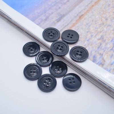 China Viable Hot Selling Popular Sewing Buttons Natural Resin Shirt Buttons For Clothing Shirt Buttons For Men for sale