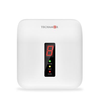 China Tamper Alarm Techamor Y401 LPG/Natural Gas Sniffer Detector Alarm Leak Propane Monitor for LNG Methane with Digital Display Voice Heating for sale