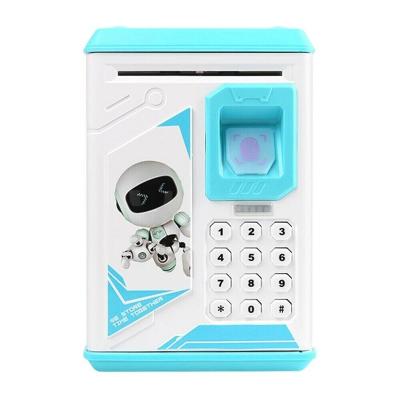 China ABS & Electronic Saving PET Piggy Bank ATM Fingerprint Password Money Box Child Safe Gift for sale