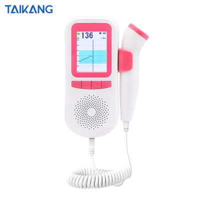 China Hospital Home Use Medical Clinic Portable Handheld Machine, Pregnant Fetal Doppler Baby Heart Monitor for sale