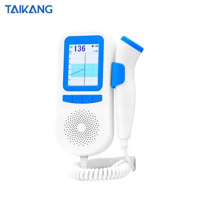 China Home Use Portable Home Household Digital Hospital Clinic Pregnant Woman Detect Fetal Heart Rate Doppler Monitor for sale