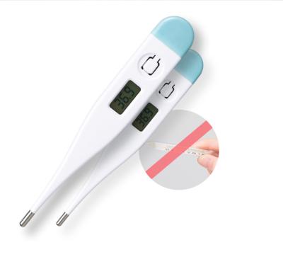 China Flexible Home Use 2 Digits Health MOUTH/ARMPIT Kids Medical Baby Adult Temperature Digital Thermometer for sale