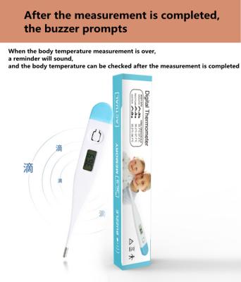 China CE Factory Price MOUTH/ARMPIT Adult Oral Flexible Armpit Probe Baby Child Electronic Digital Thermometer for sale