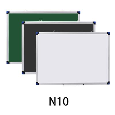 China Alloy Frame N10 Frame Writing Board Hang Dry Eraser White Green Aluminum Foil Board for sale