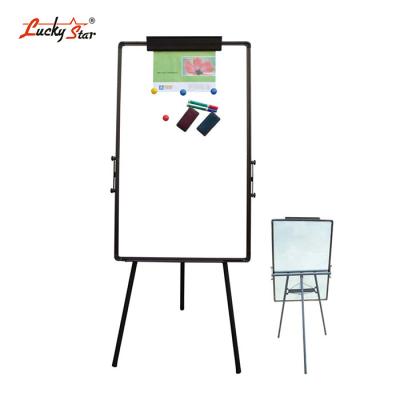 China Education.Training.Office Magnet Clip Paper Flip Chart Boards Easel Tripod Stand for sale