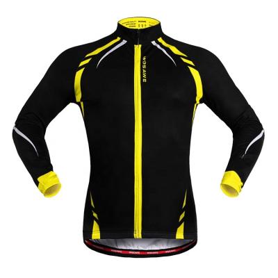 China Best Womens Breathable Quality Professional Long Sleeve Warm Up Thermal Mow Dry Fit Cycling Jersey Winter With Pocket for sale