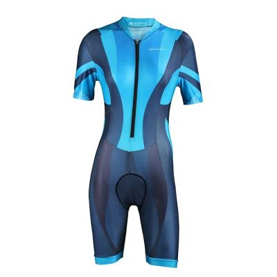 China Custom Made High Quality Wholesale OEM Triathlon Bike Clothing Breathable / Skin Cycling Suit for sale