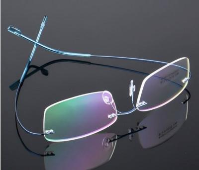 China Blue light blocking metal custom luxury logo flexible clip on anti blue light tr90 glasses for sale