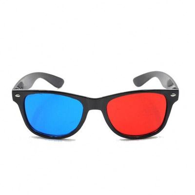 China Anaglyph Style 3D Plastic Glass Glasses Glasses Red-Blue > 80