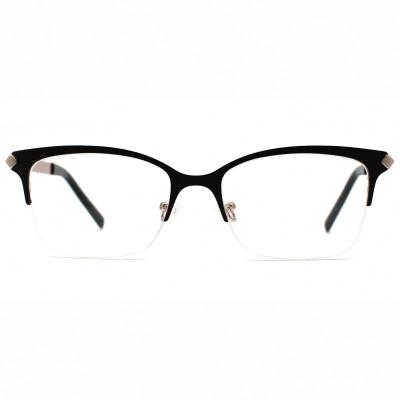 China Optical Sights Half-Frame Optical Reading Glass Private Custom Frame for sale