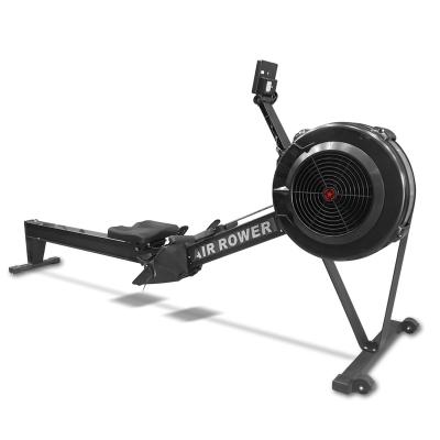 China Universal Fitness Display Smart Air Resistant Runners Rolling Up Latest Resistance Pulse Fan Weight Foldable Stool Training Rowing Machine for sale