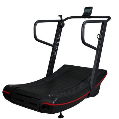 China Cardio Fitness Line Unpowered Eco-friendly Treadmill Commercial Wholesale Gym Equipment Curve Treadmill Self Power Treadmill for sale