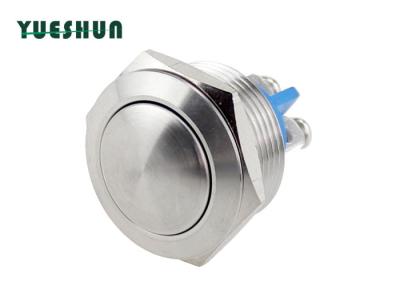 China Ball Round Head Anti Vandal Push Button Switch Normal Open For Door Bell for sale