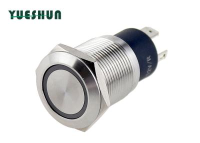 China 316 Stainless Steel Push Button Switch Anti Vandal Protected Against Dust for sale