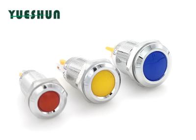 China 8mm 10mm 12mm Panel Mount LED Indicators 12V 24V Indicator Lights For Car Motorcycle Boat for sale