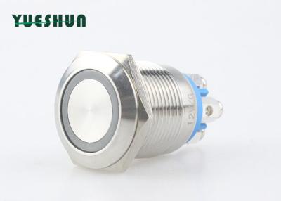 China El uno mismo reajustó el interruptor de botón del metal del LED Shell de acero inoxidable 304/316 en venta